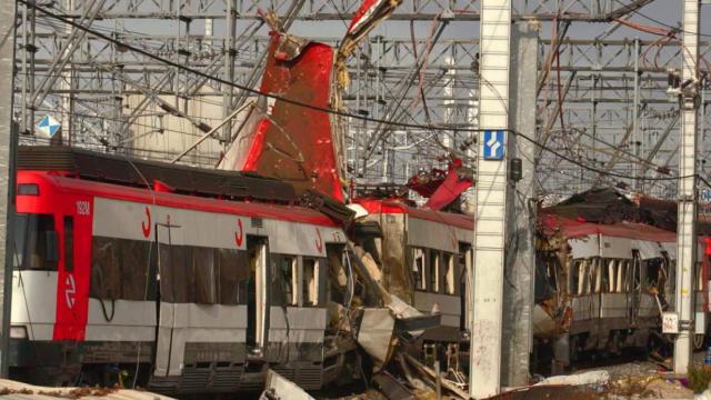 Imagen del atentado del 11 de marzo en Madrid.