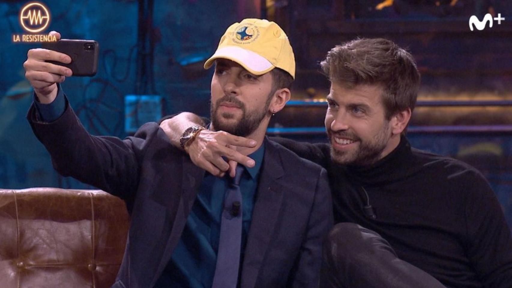 Piqué en 'La Resistencia': Los del Espanyol me cantan 'Shakira tiene rabo' y me descojono