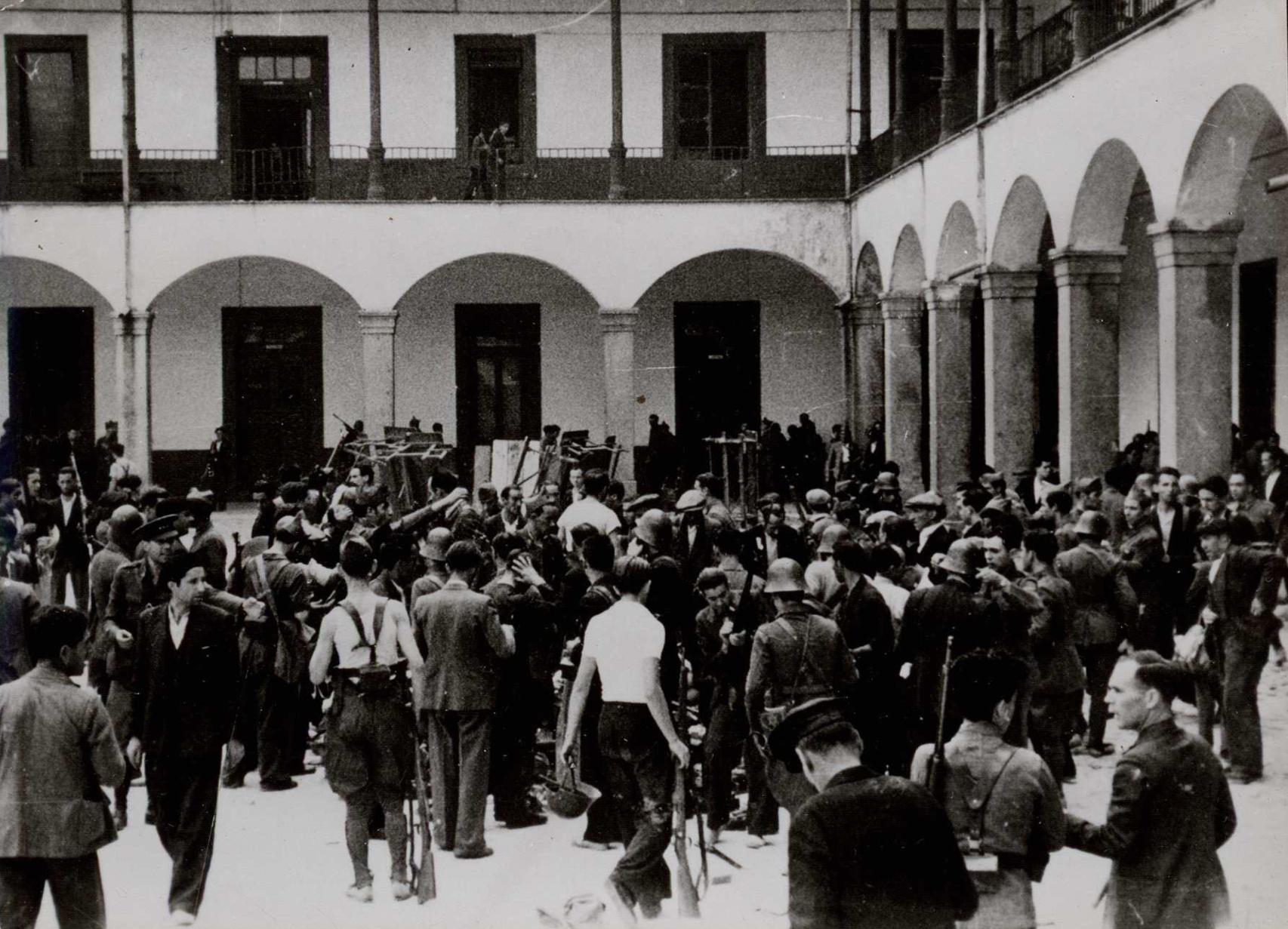 Asalto al Cuartel de la Montaña.