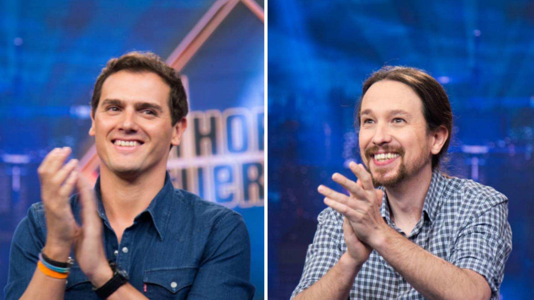 Albert Rivera y Pablo Iglesias.