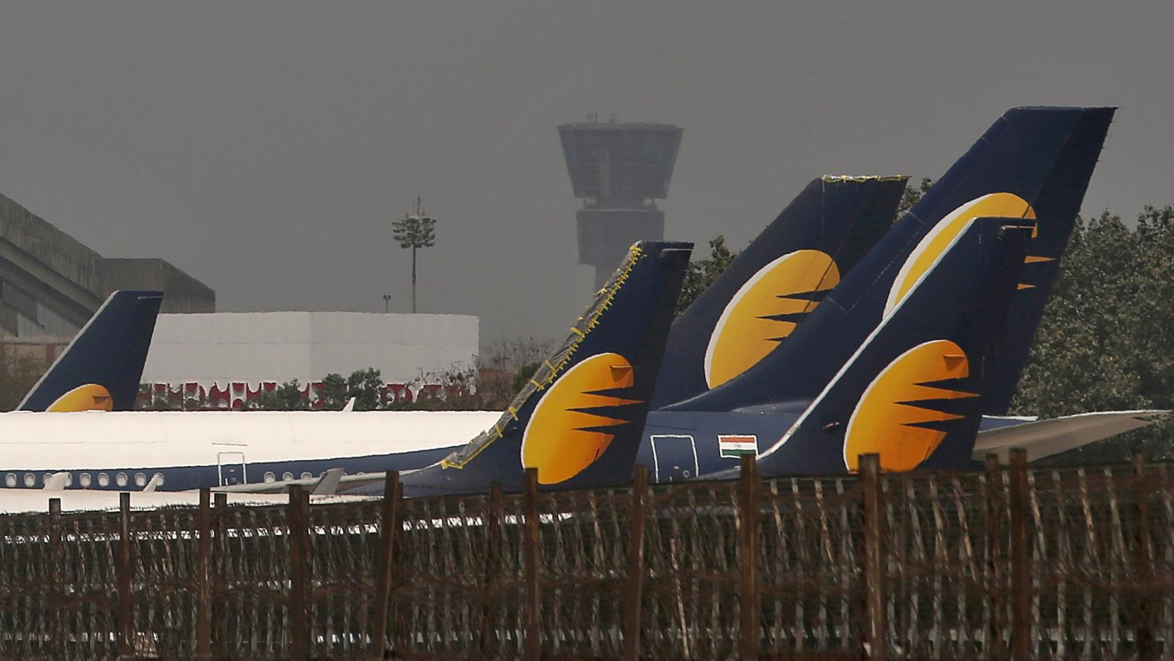 Aviones de Jet Airways.