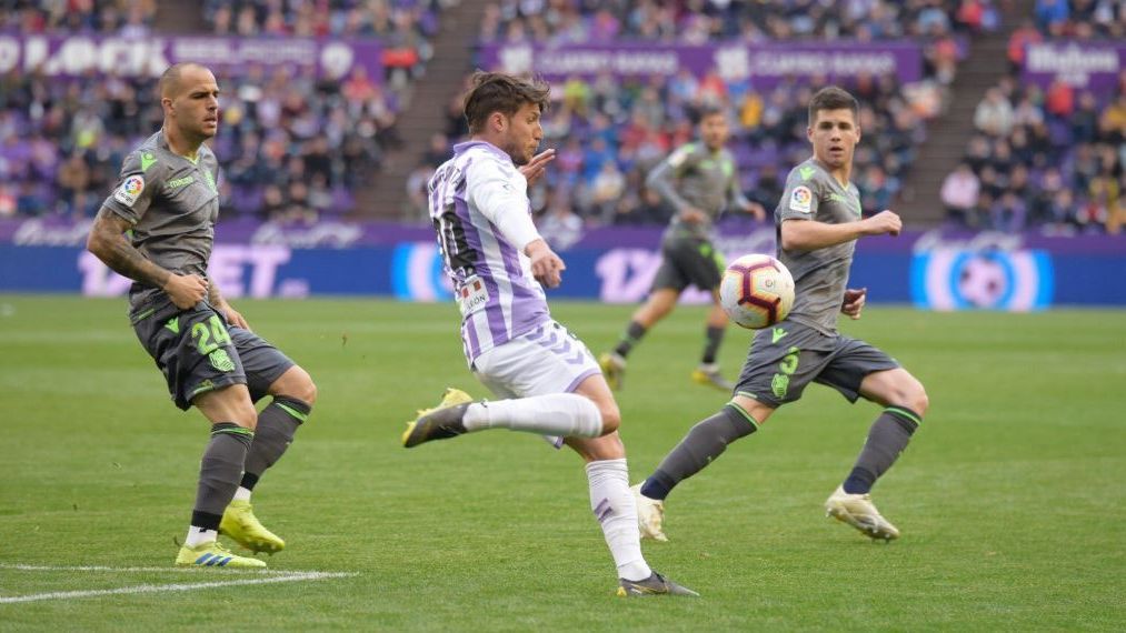 Real Valladolid - Real Sociedad. Foto: Twitter (@realvalladolid)