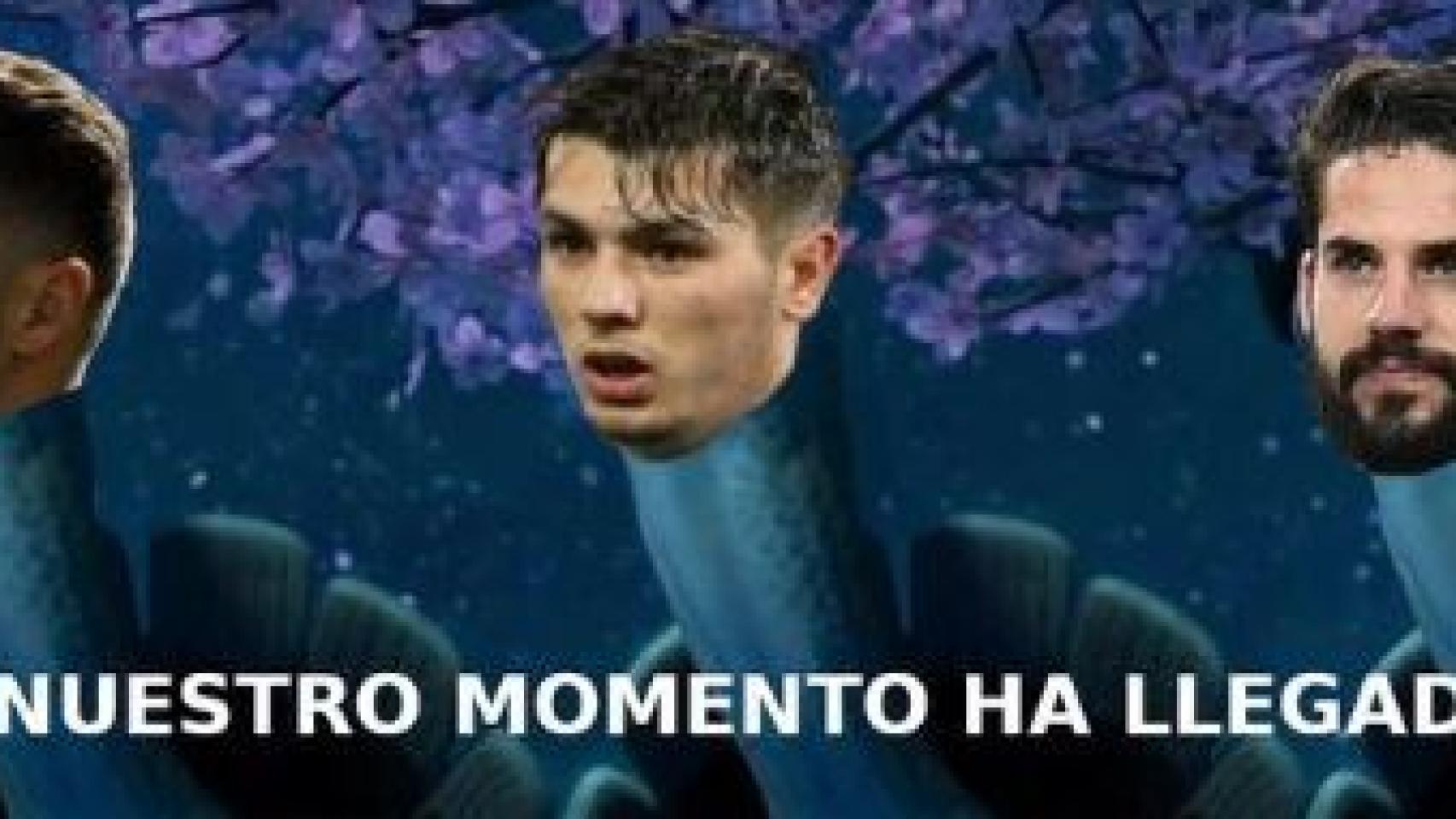 Luca, Brahím e Isco entran en el once titular.