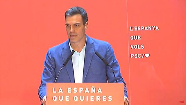 Pedro Sánchez, en Tarragona.