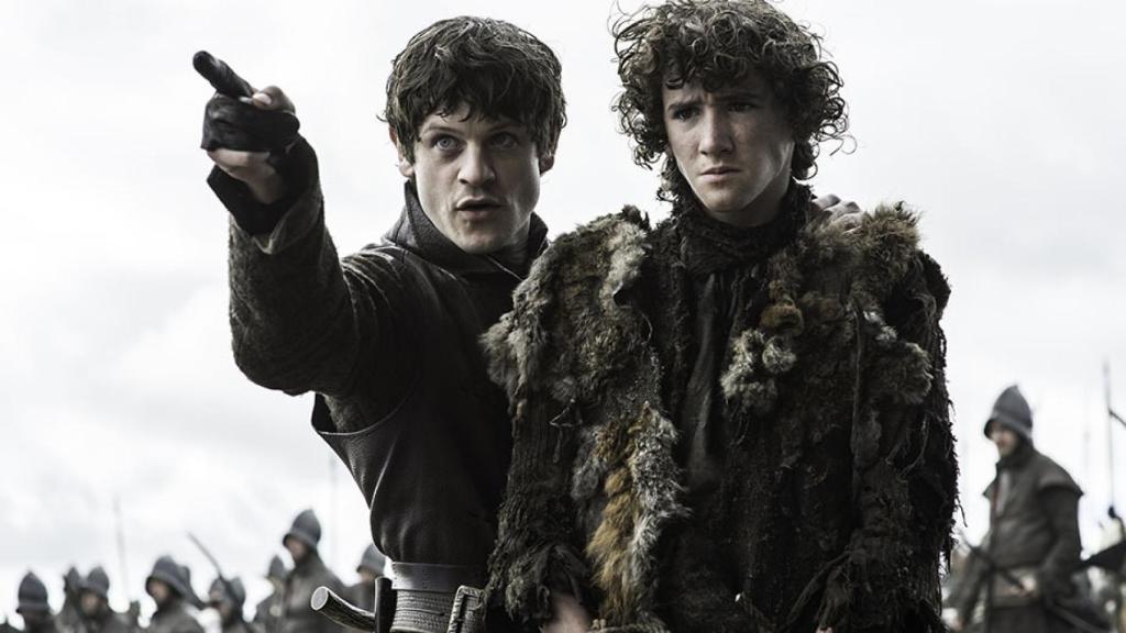 Ramsay y Rickon.