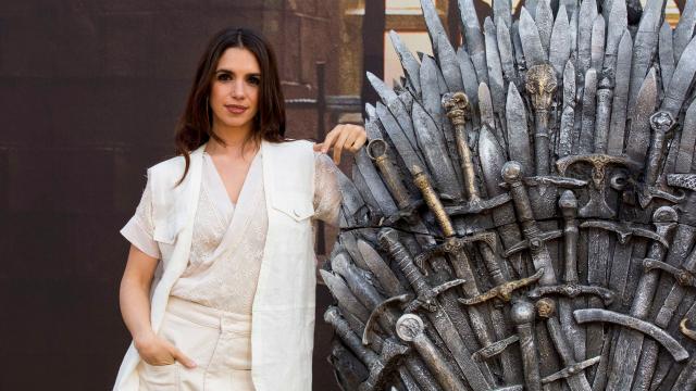 Elena Furiase en un evento promocional.