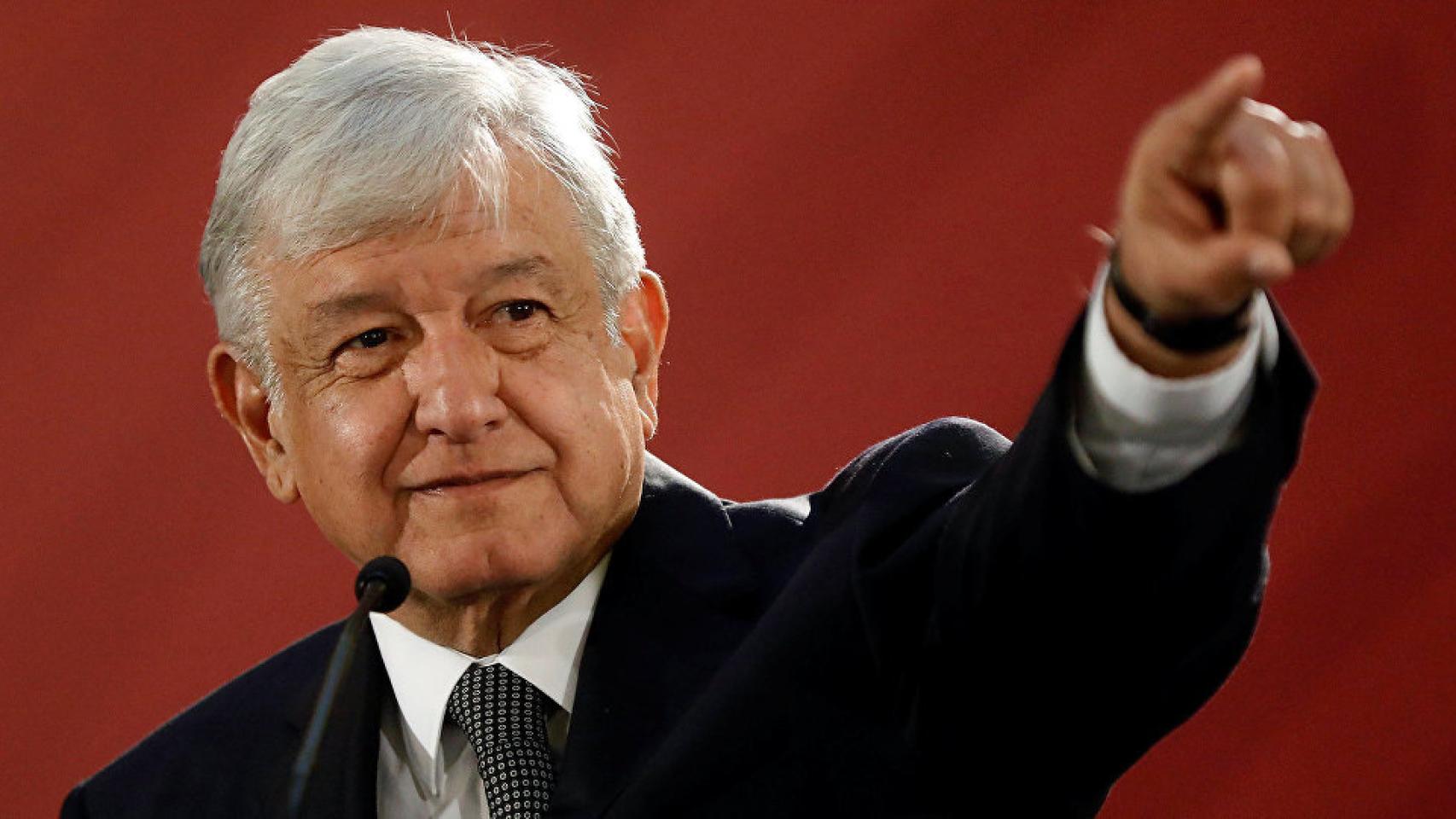 Andrés Manuel López Obrador, presidente de México.