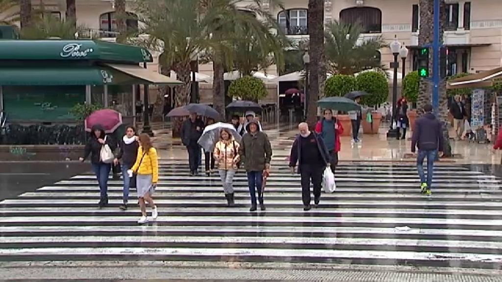 Temporal en la Comunidad Valenciana.