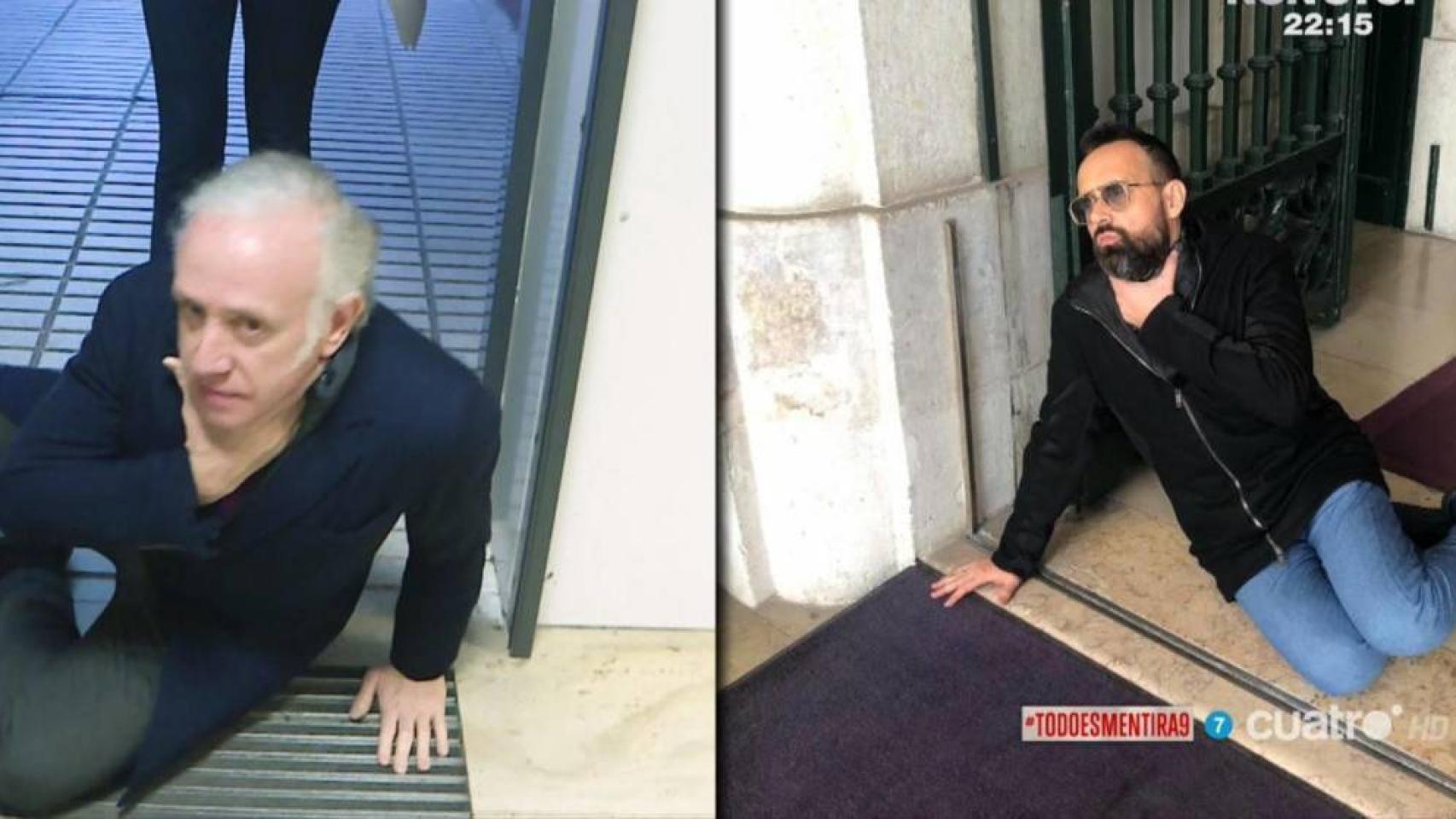 Risto Mejide y Eduardo Inda.