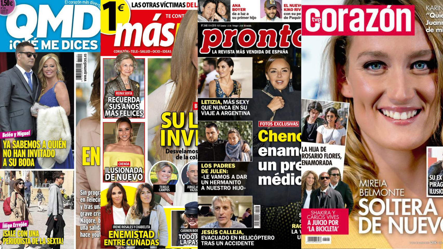 Las portadas de este lunes.