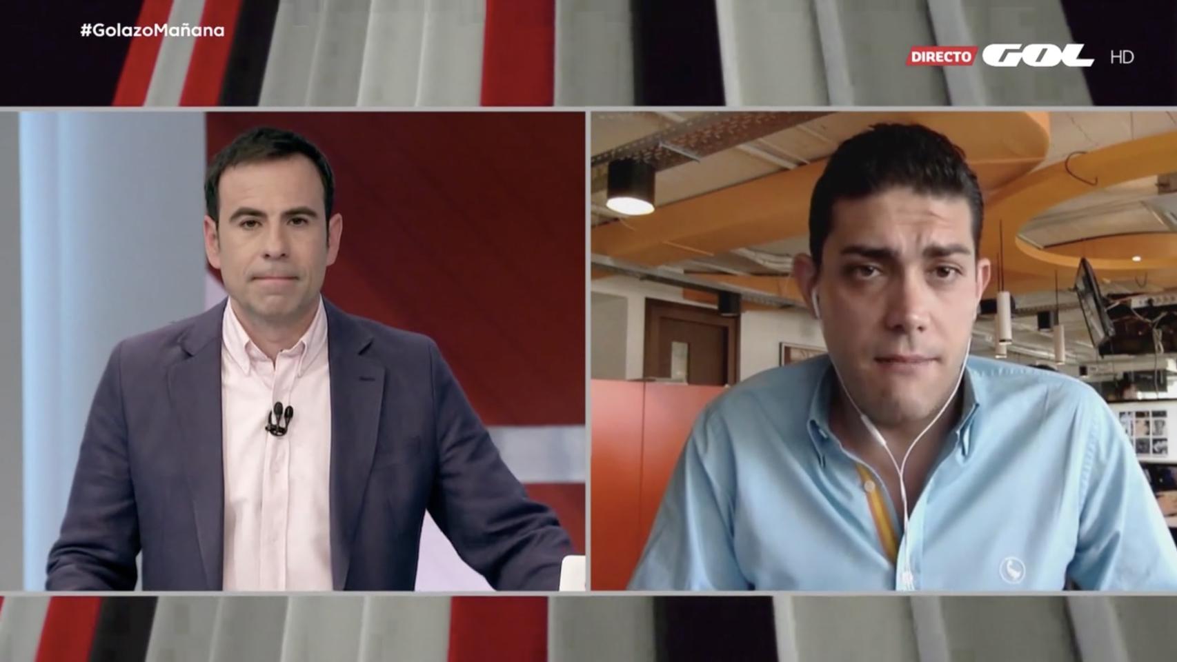 Jorge Calabres, en 'El golazo de la mañana'