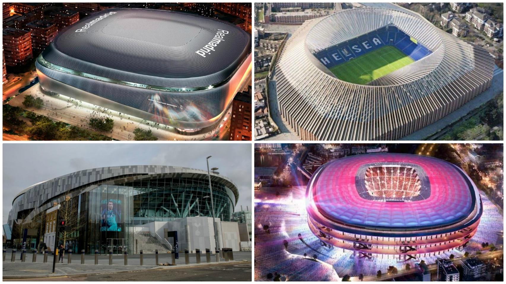 Los nuevos estadios que vienen