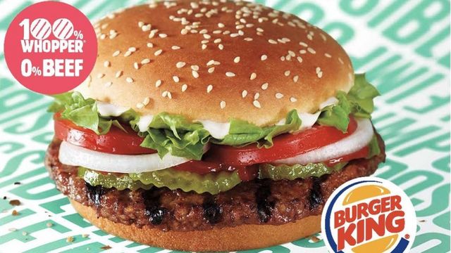Impossible Whopper, la hamburguesa de Burger King que sabe a carne sin llevarla