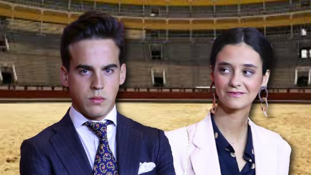 Gonzalo Caballero y Victoria Federica en un montaje de JALEOS.