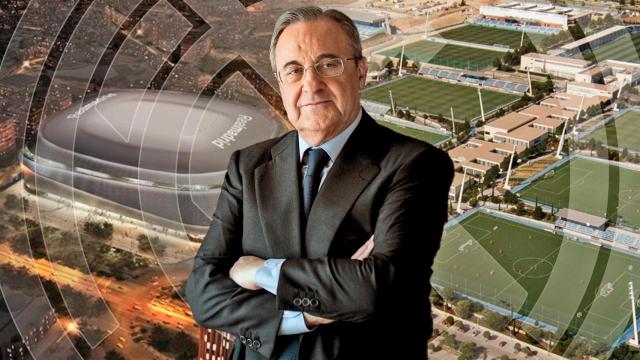 Florentino Pérez, presidente del Real Madrid