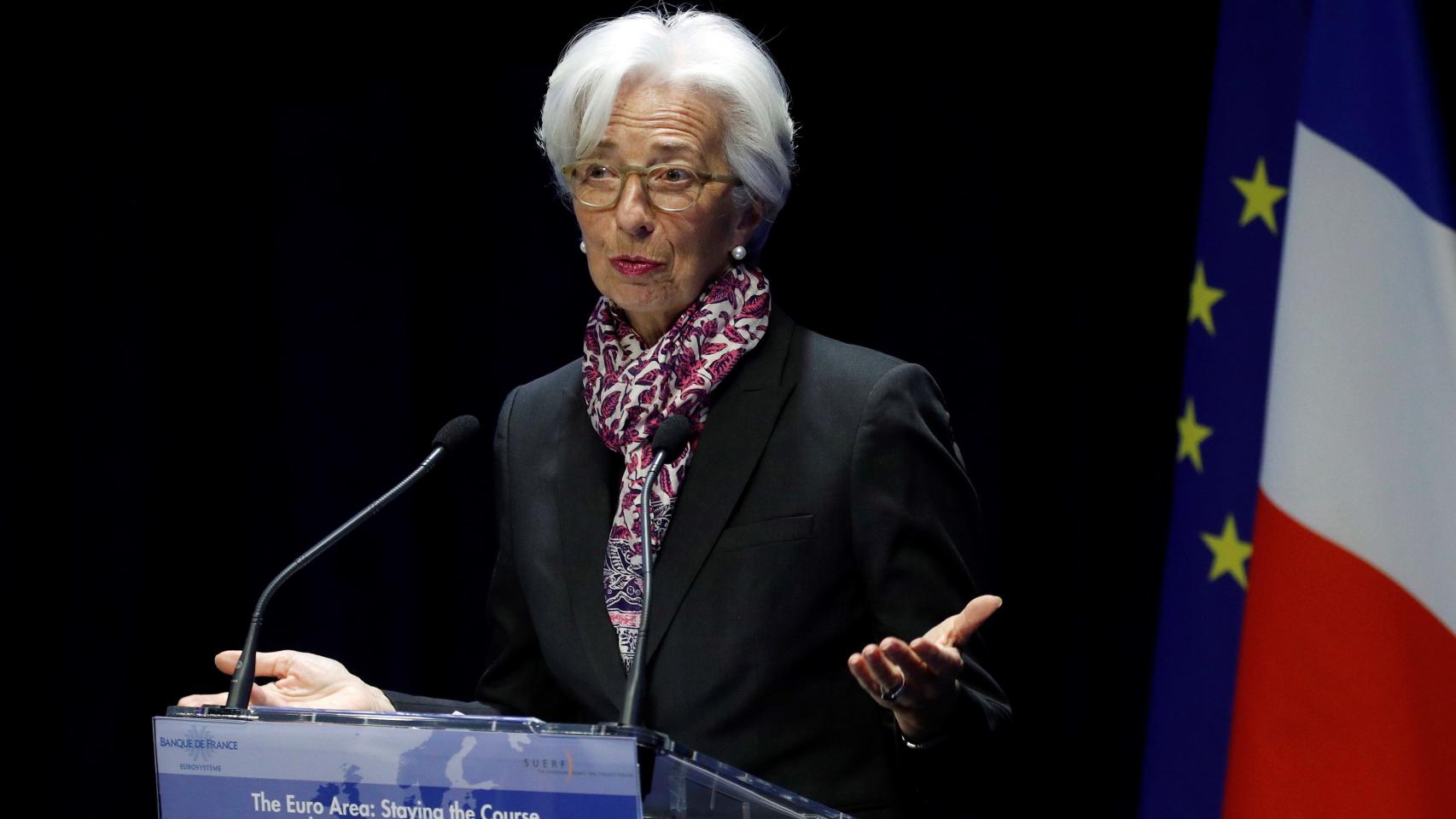 La directora gerente del FMI, Christine Lagarde.