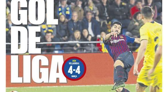La portada del diario Mundo Deportivo (03/04/2019)