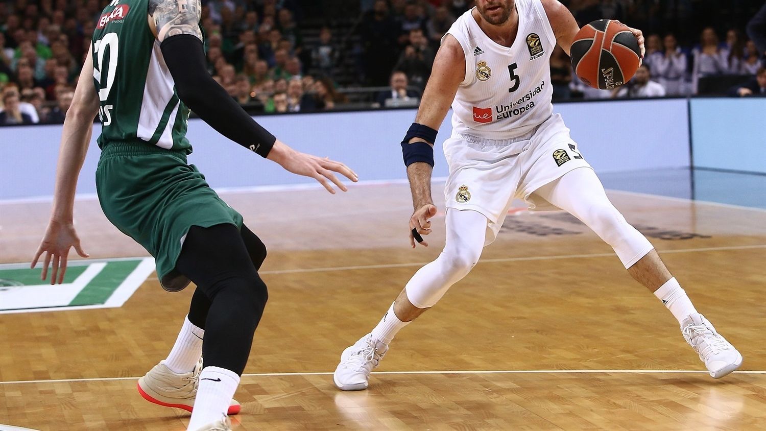 Rudy Fernández contra el Zalgiris. Foto: euroleague.net