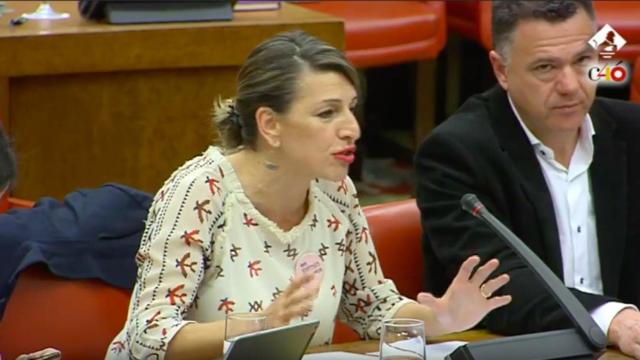 Yolanda Díaz, de Unidos Podemos.