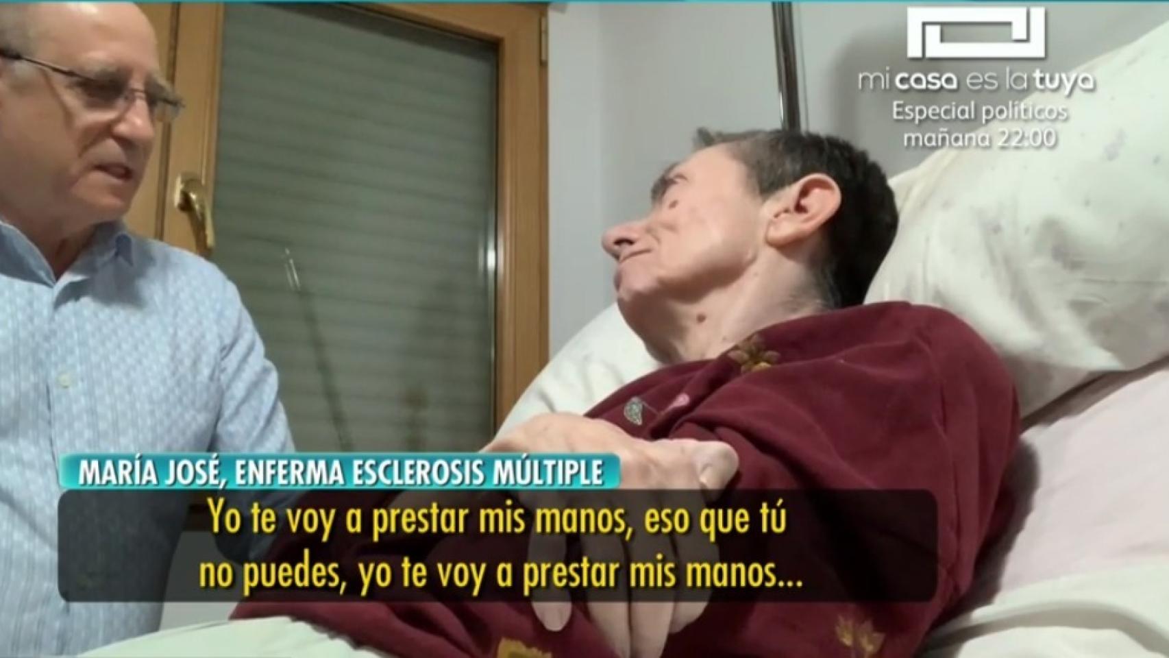 Ángel le suministra una sustancia letal a su mujer.