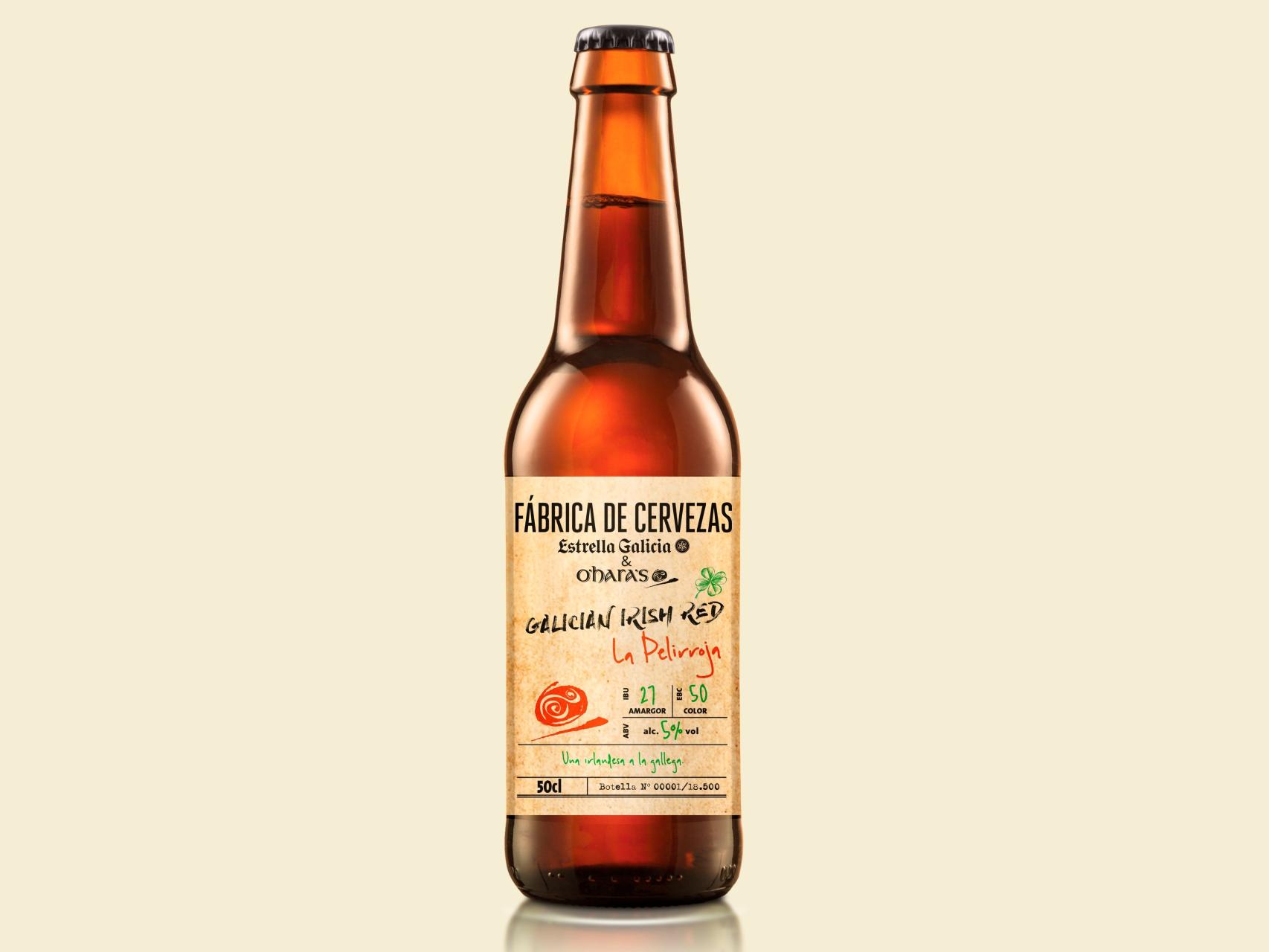 La Pelirroja, auténtica cerveza irlandesa hecha en Galicia