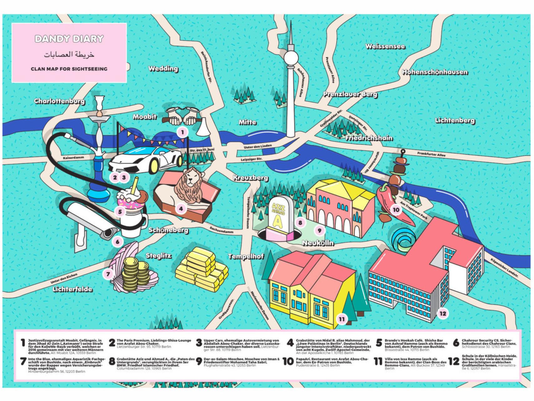 Criminalidad pop: el mapa de las mafias en Berlín
