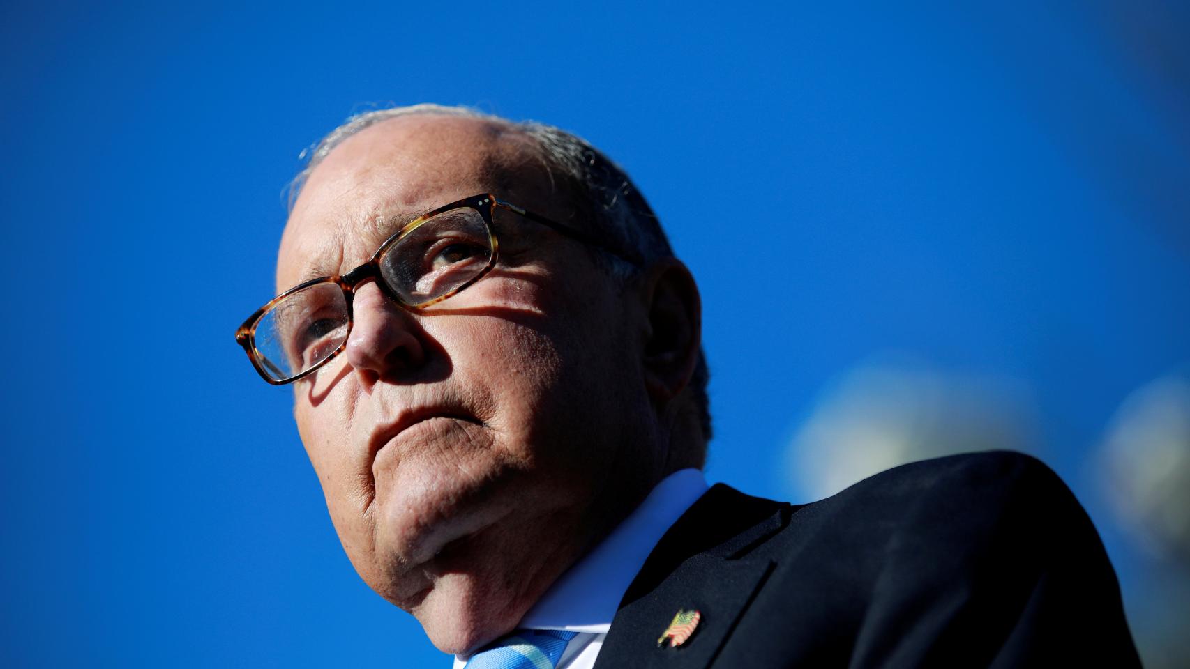 El principal asesor económico de la Casa Blanca, Larry Kudlow.