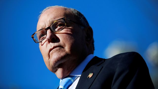 El principal asesor económico de la Casa Blanca, Larry Kudlow.
