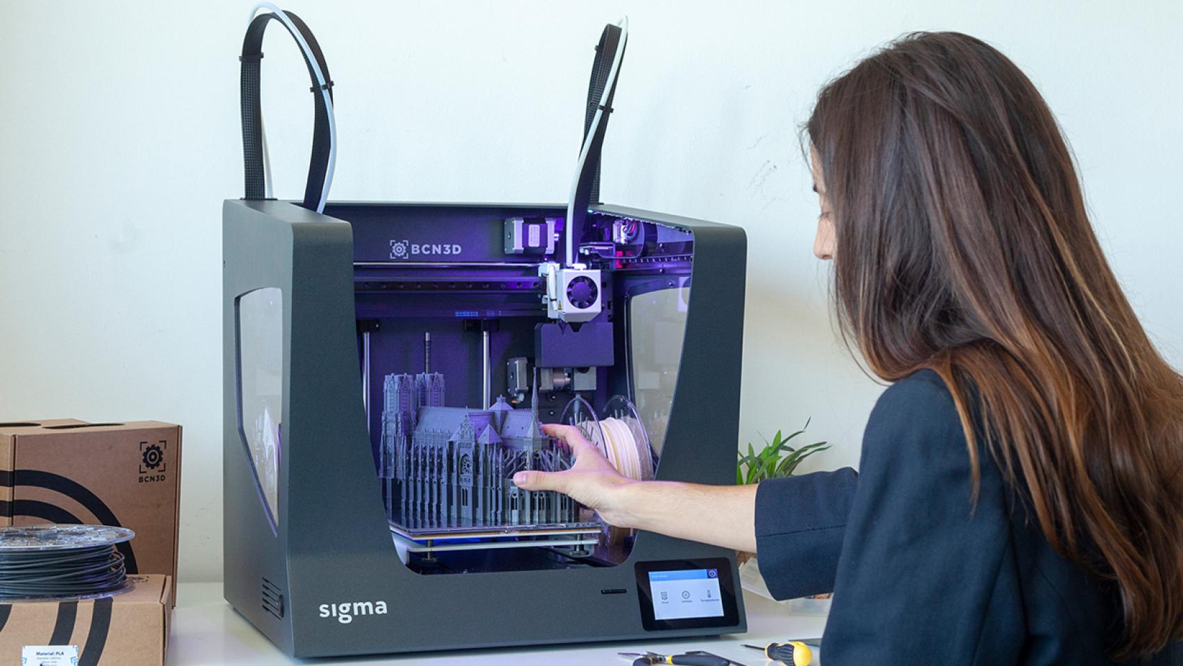La startup española BCN3D acaba de consolidarse como spin off de la Universidad Politécnica de Cataluña.