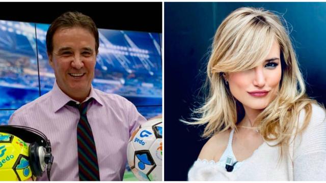 José Ramón de la Morena y  Alba Carrillo en un combo JALEOS.