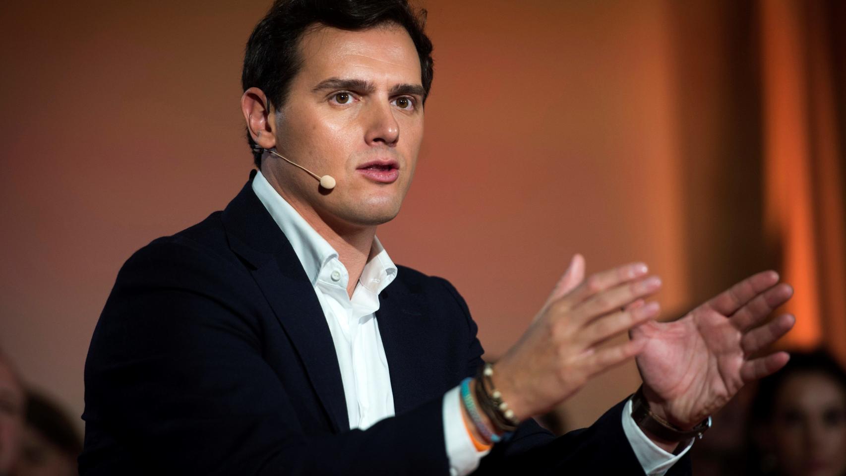 Rivera, durante la presentación de su programa económico.