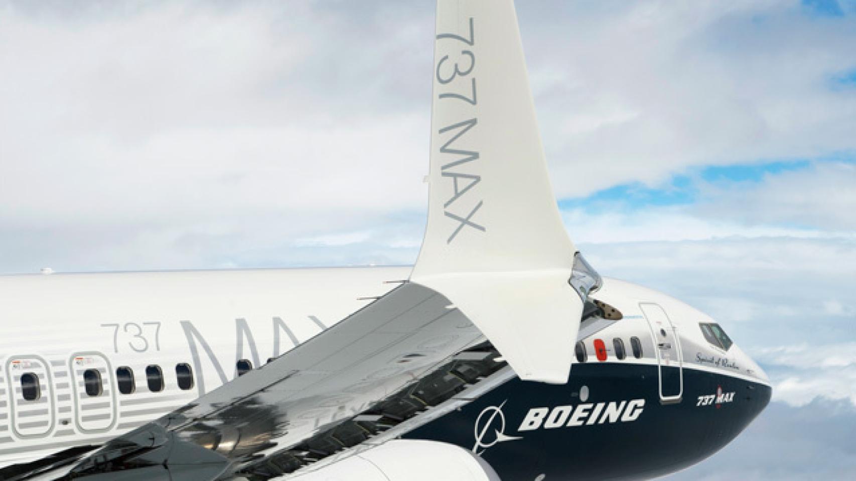 Un 737 MAX de Boeing.