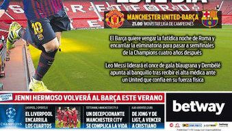 La portada del diario Sport (10/04/2019)