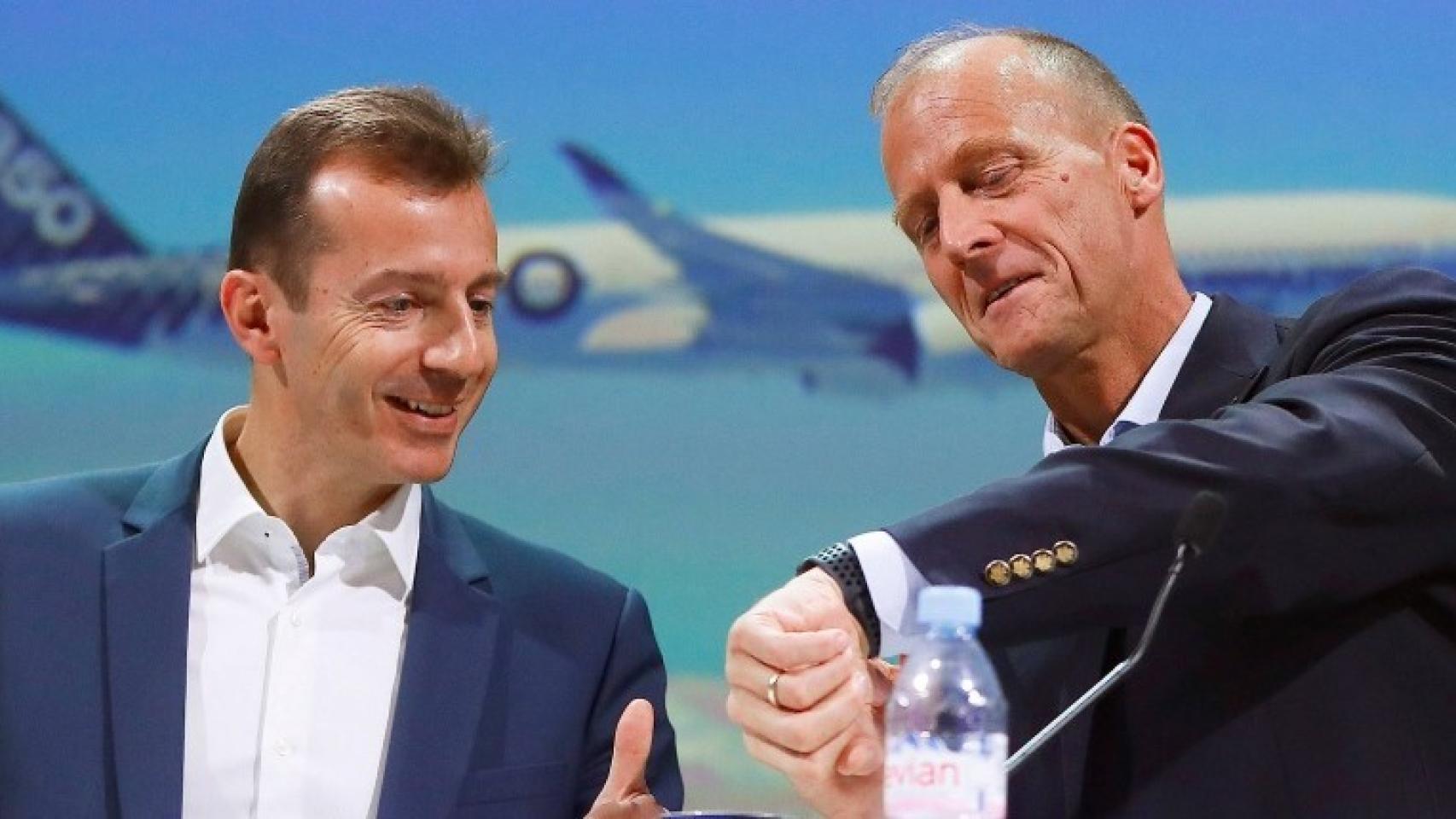 Guillaume Faury toma el relevo de Tom Enders al frente de Airbus.
