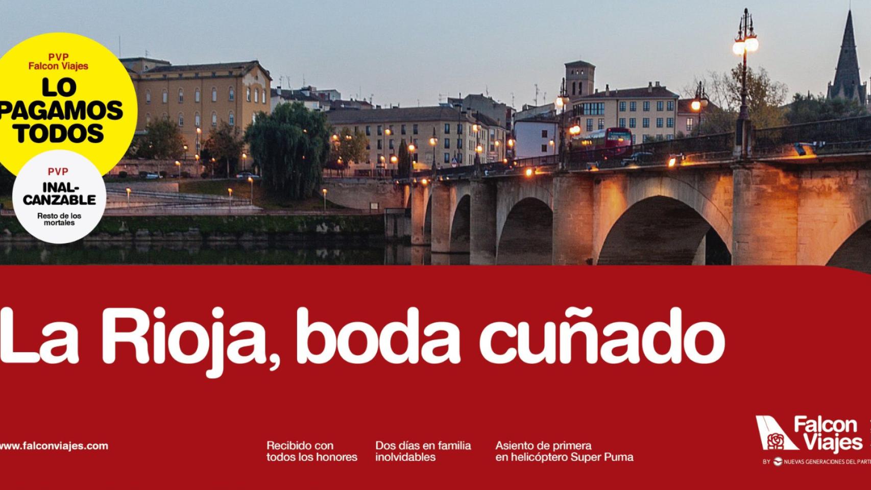 Una imagen de la campaña de Nuevas Generaciones.