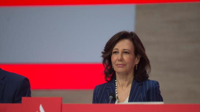 Ana Botín, presidenta del Santander.