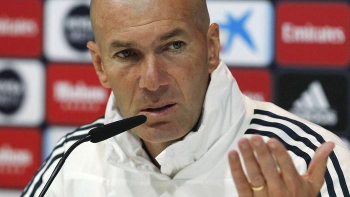 Zidane, en rueda de prensa