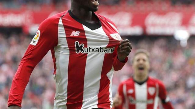 Iñaki Williams, en un partido del Athletic de La Liga