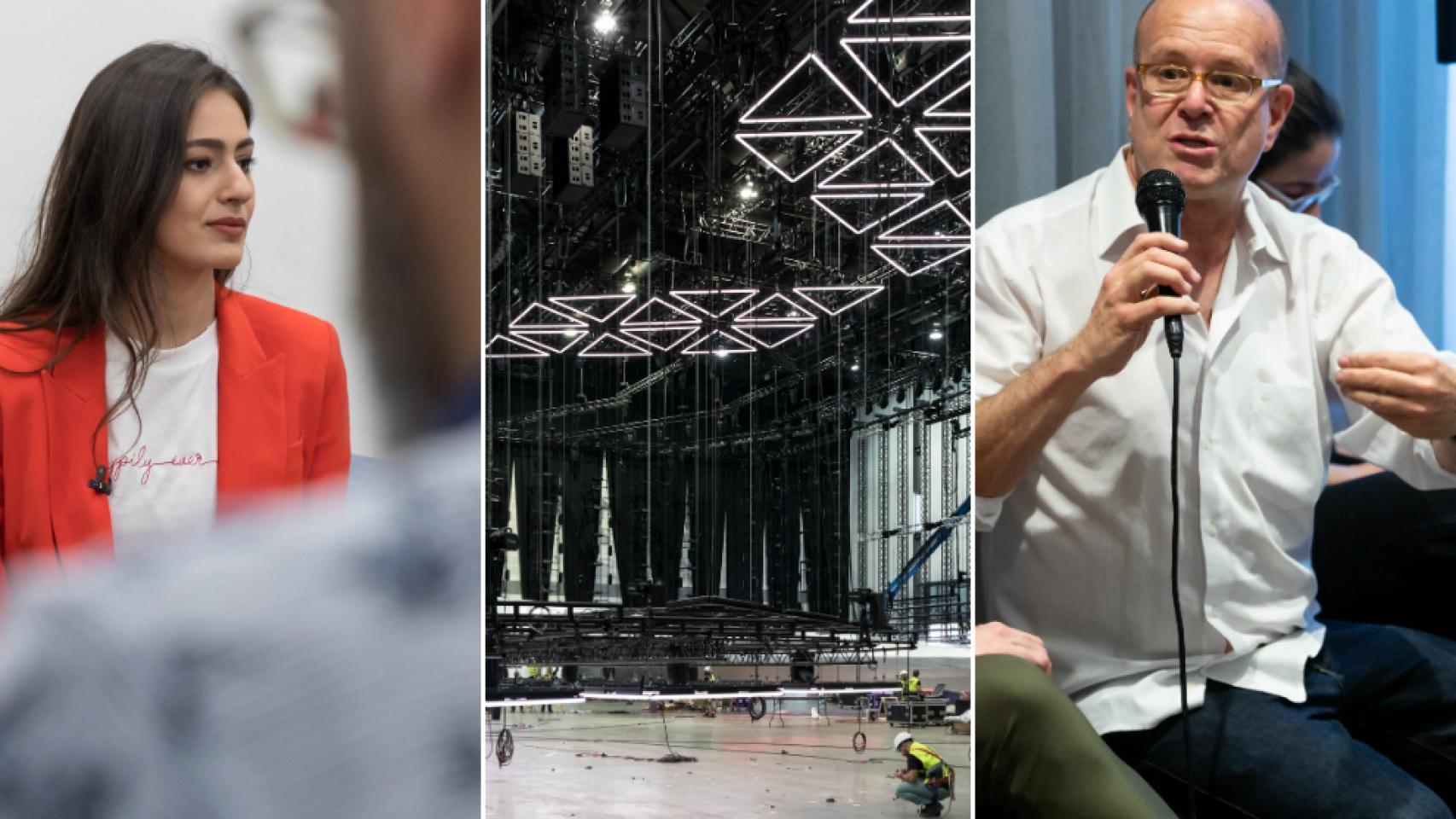 Lucy Ayoub y Yigal Ravid.