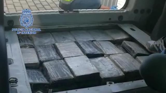 Cocaína intervenida por la Policía en Atocha.