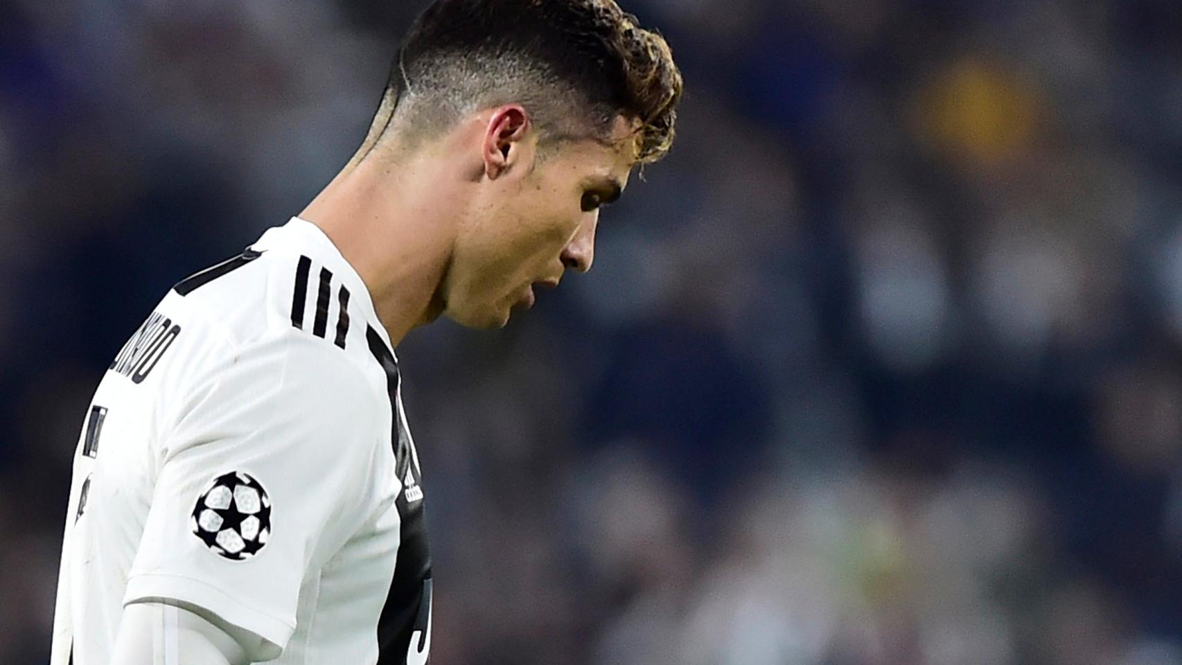 Cristiano Ronaldo, en un momento del partido