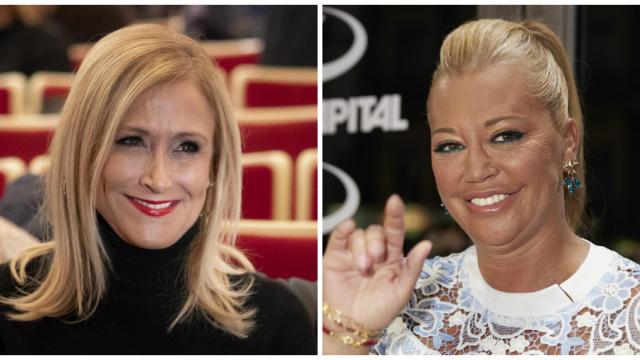 Cristina Cifuentes y Belén Esteban en un combo JALEOS.