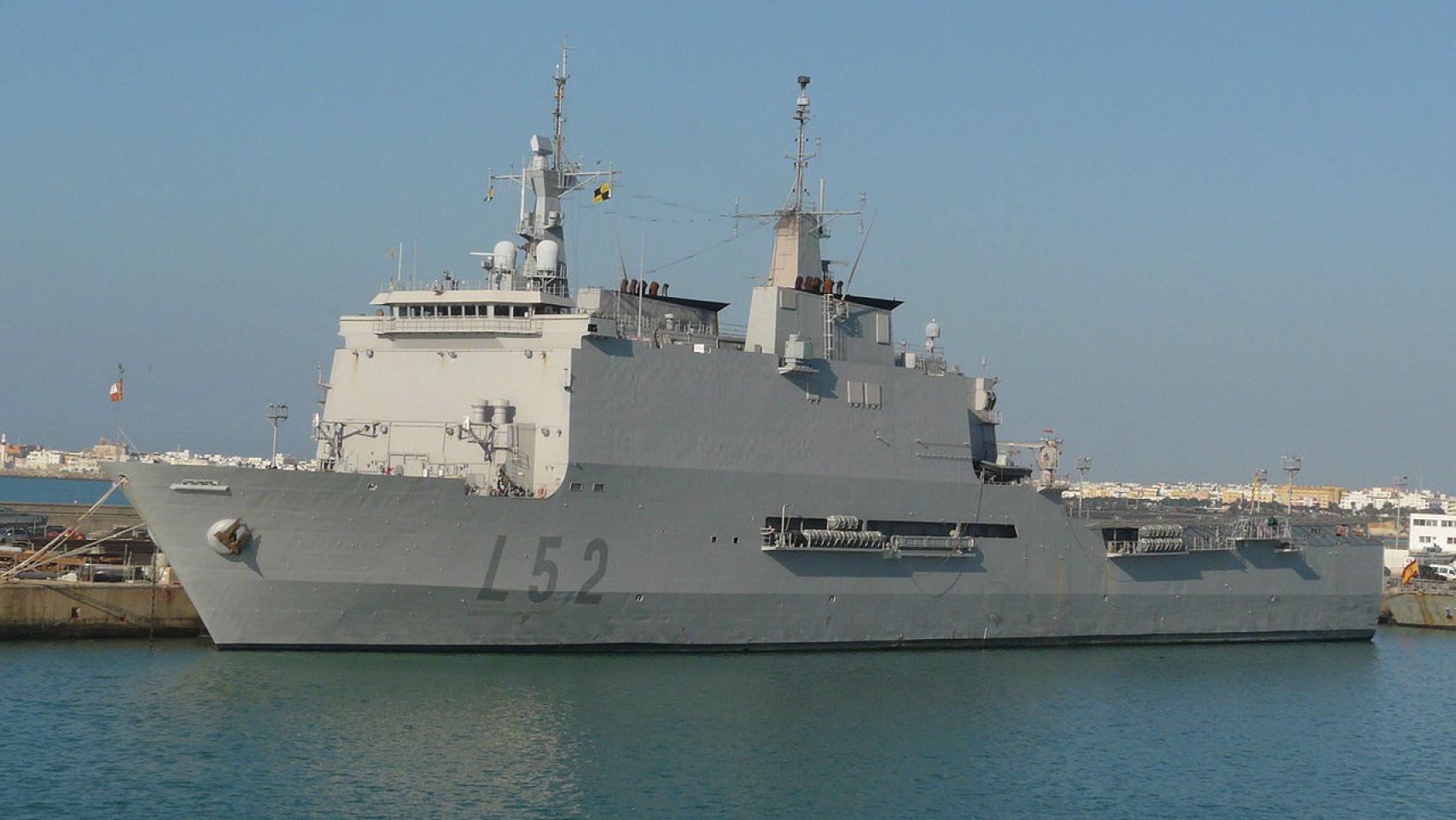 Los hechos tuvieron lugar a bordo del 'Castilla'.