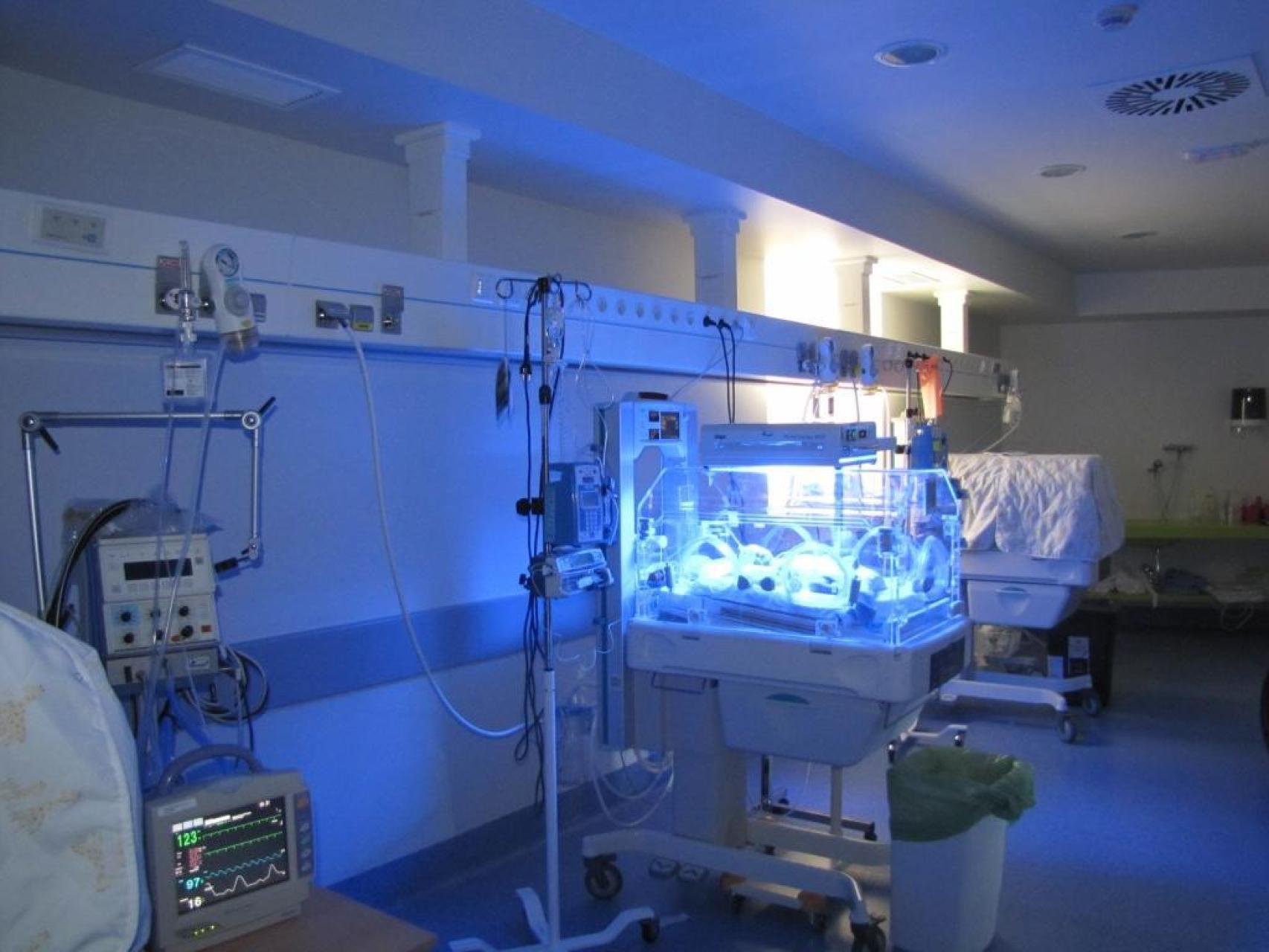 UCI neonatal de la Fundación Jiménez Díaz.