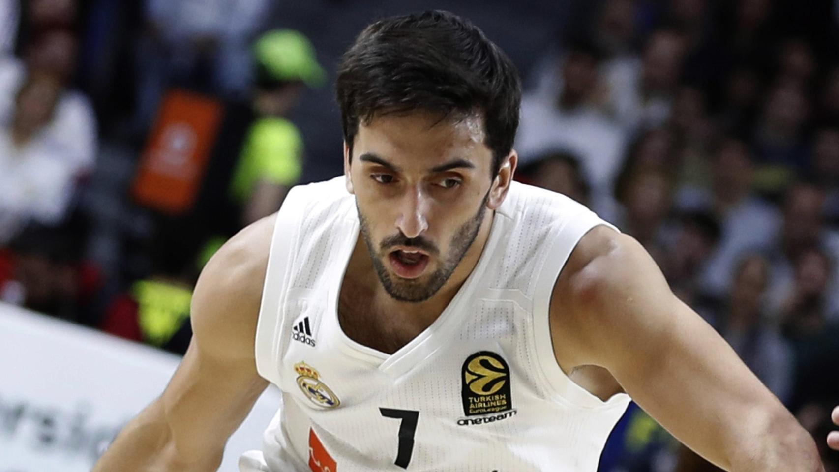 Campazzo, en un partido de la Euroliga