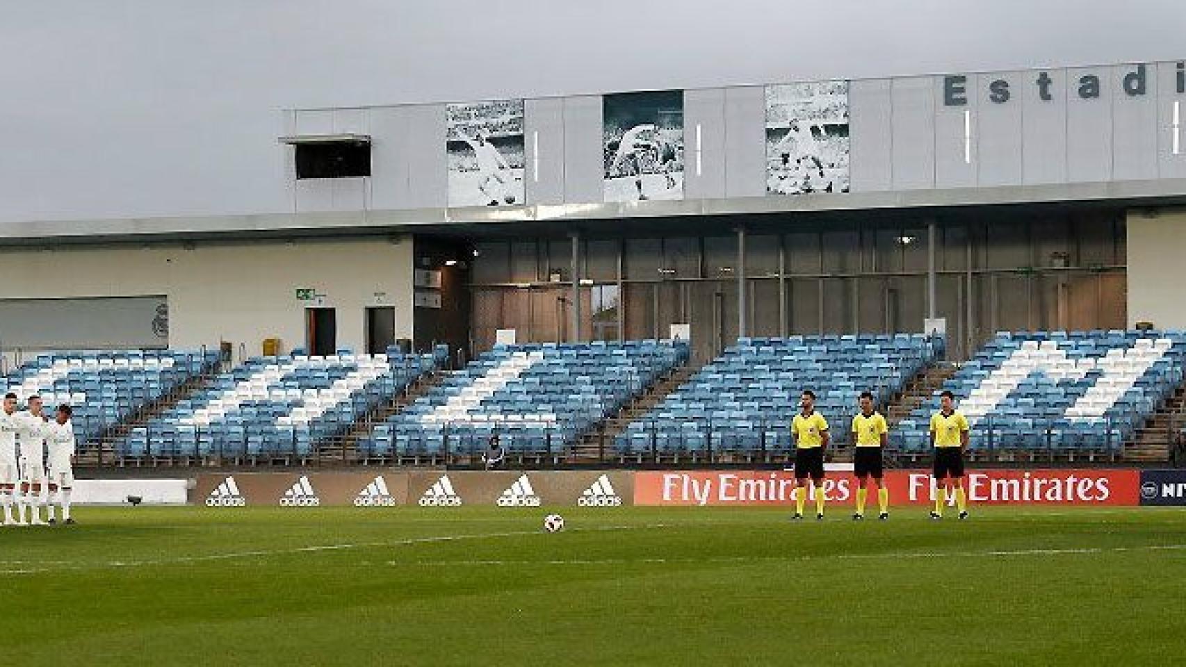 El Estadio Alfredo Di Stéfano, donde juega el Real Madrid Castilla