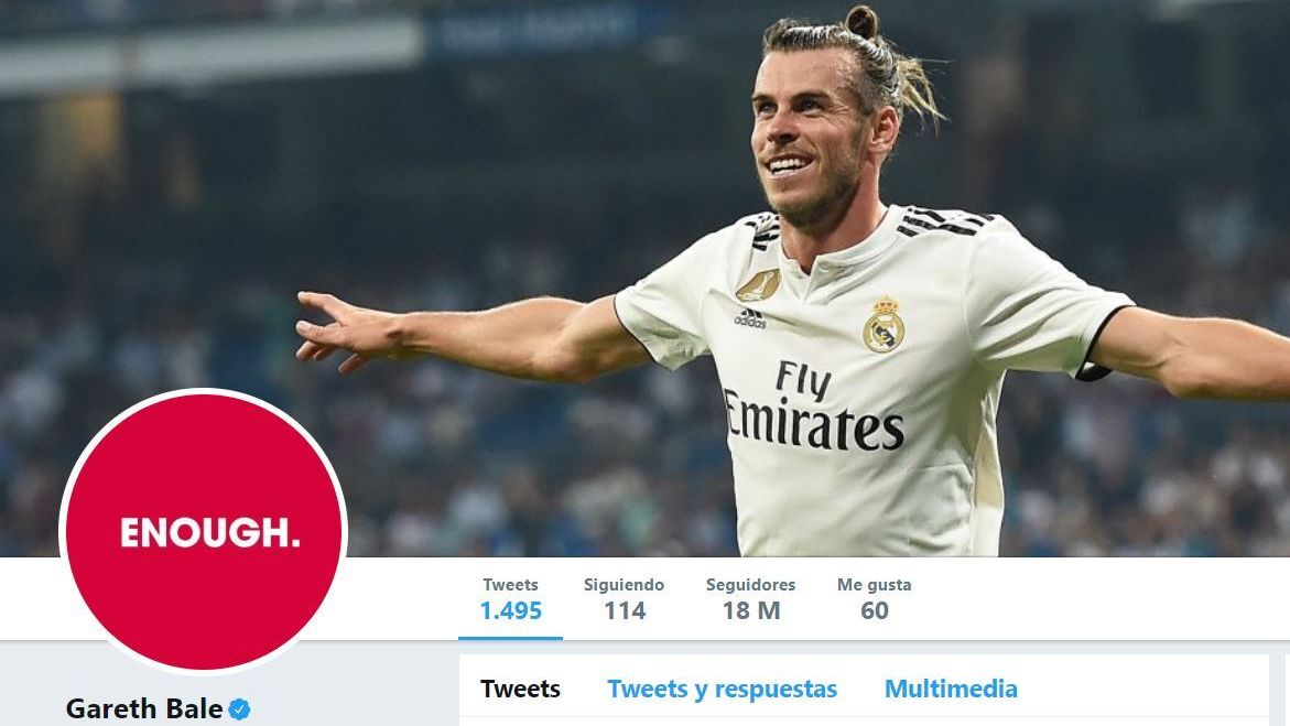Bale en sus redes sociales. Foto: Twitter (@GarethBale11)