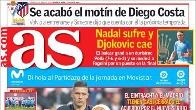 La portada del diario AS (20/04/2019)