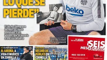 Portada Sport (23/04/19)