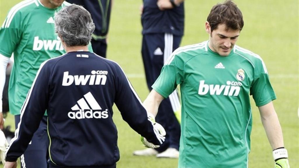 Mourinho y Casillas, en el Real Madrid